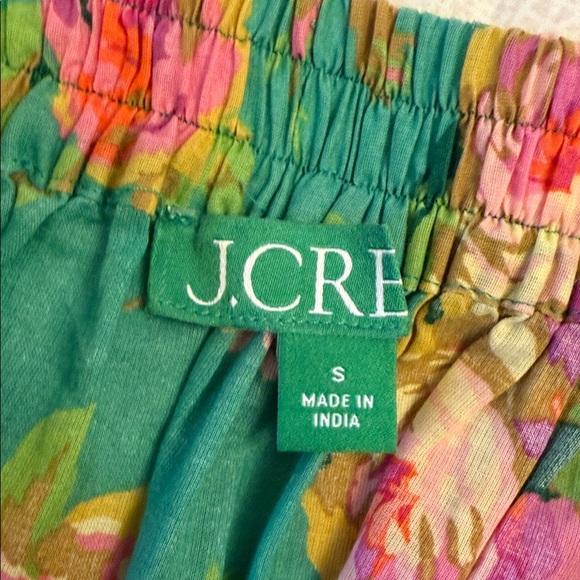 J. Crew Floral Sheer cotton voile skirt in rose garden Maxi Skirt - Picture 6 of 7